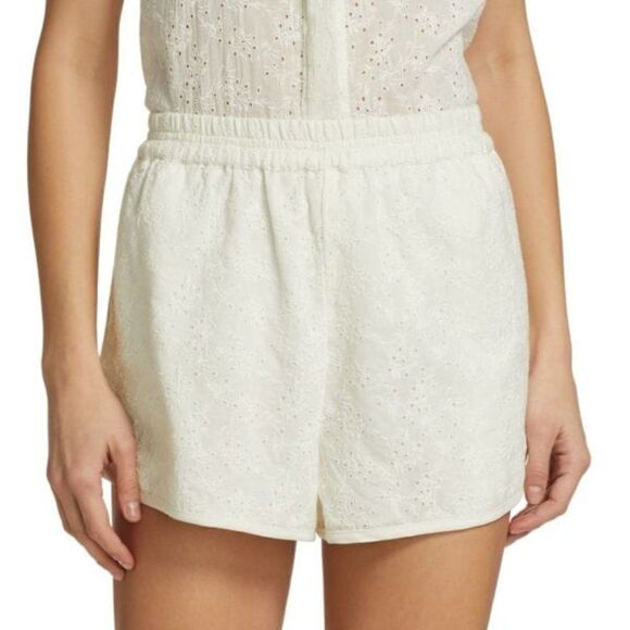 Rag & Bone White April Embroidered Shorts. Size XS. New NWT! - Picture 1 of 10